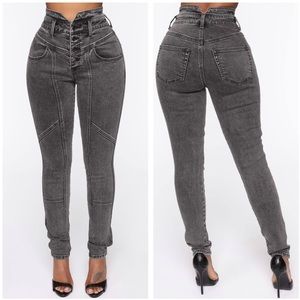 Fashion Nova Cross The Line High Rise Skinny Jeans